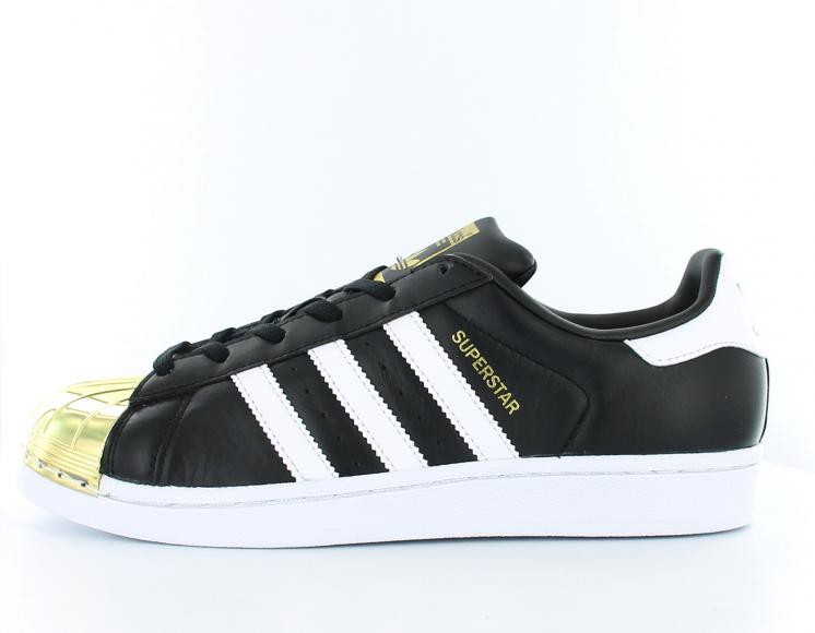 adidas superstar blanche et doré