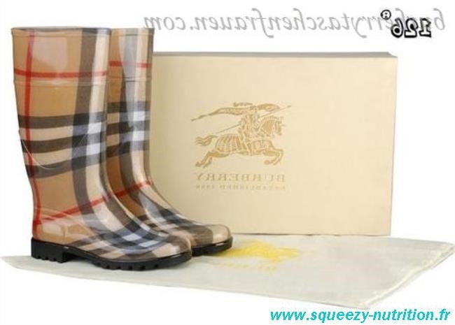 bottes burberry pas cher