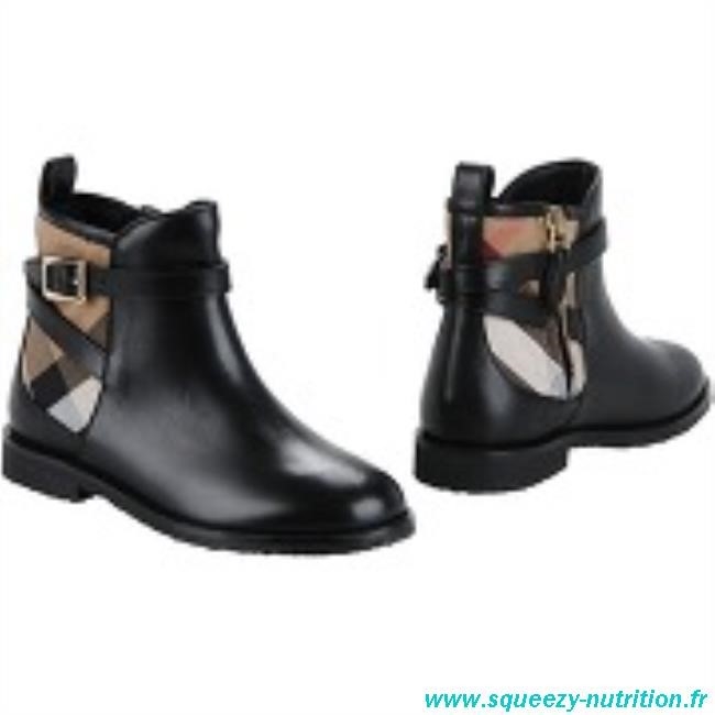 bottes burberry pas cher