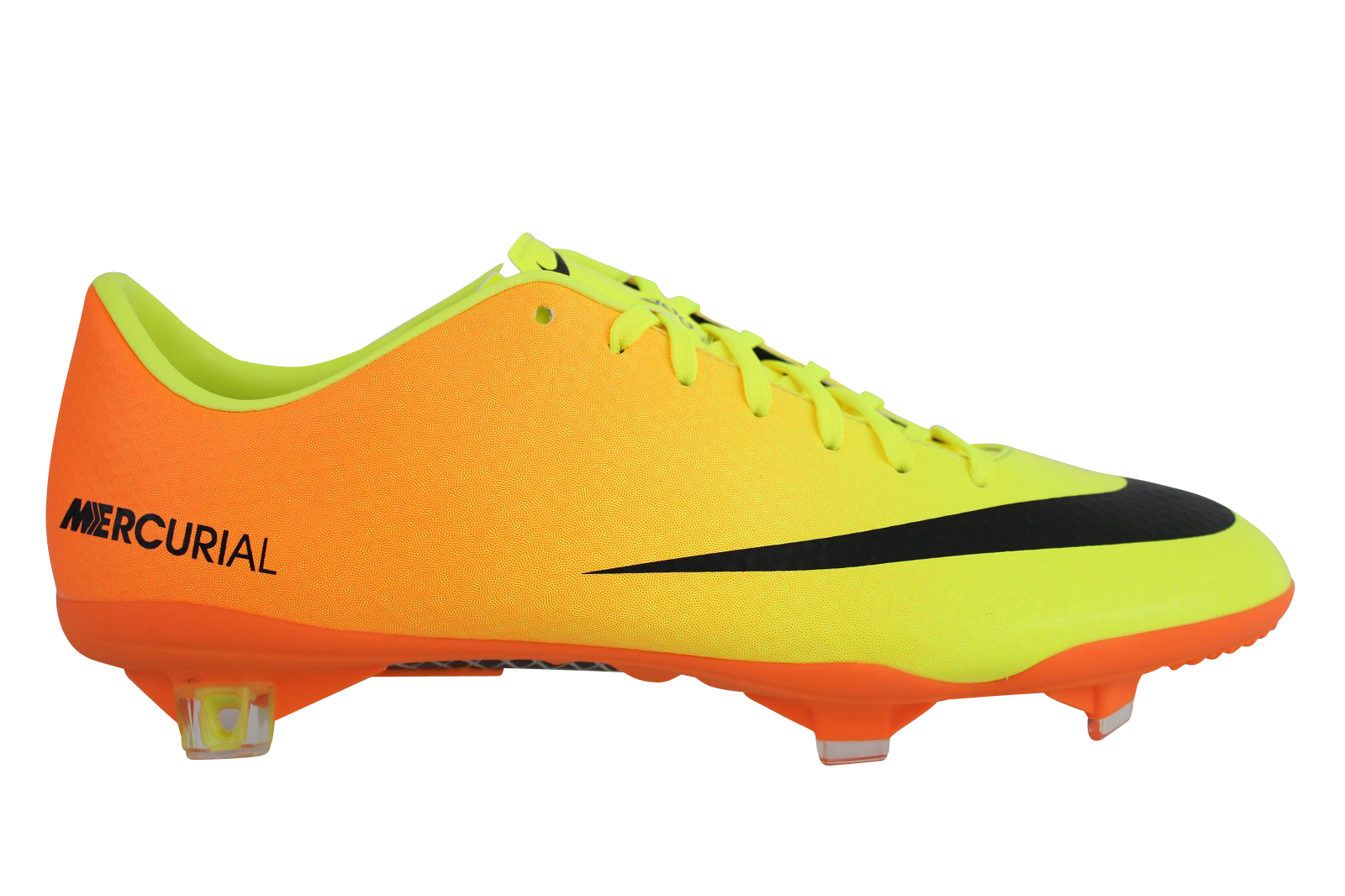 nike mercurial jaune orange